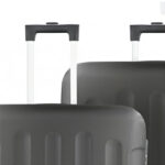 3-teiliges ABS Reisekofferset Waveline Schwarz – Bild 3