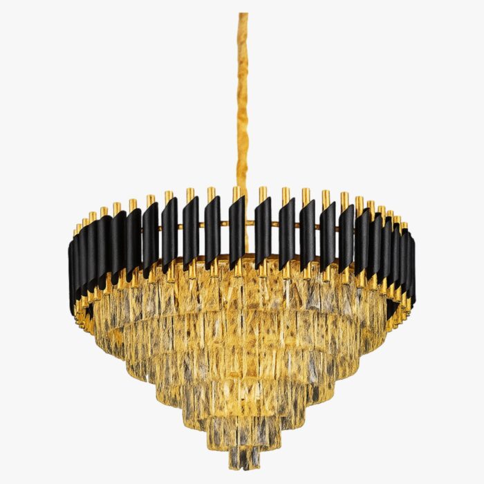 Kronleuchter Licht Luxus Kristall – Bild 1