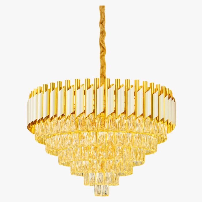 Kronleuchter Licht Luxus Kristall – Bild 1