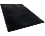 Hochflorteppich in Schwarz 60 x 110 cm – Bild 4