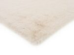Hochflorteppich in Beige 60 x 110 cm – Bild 4