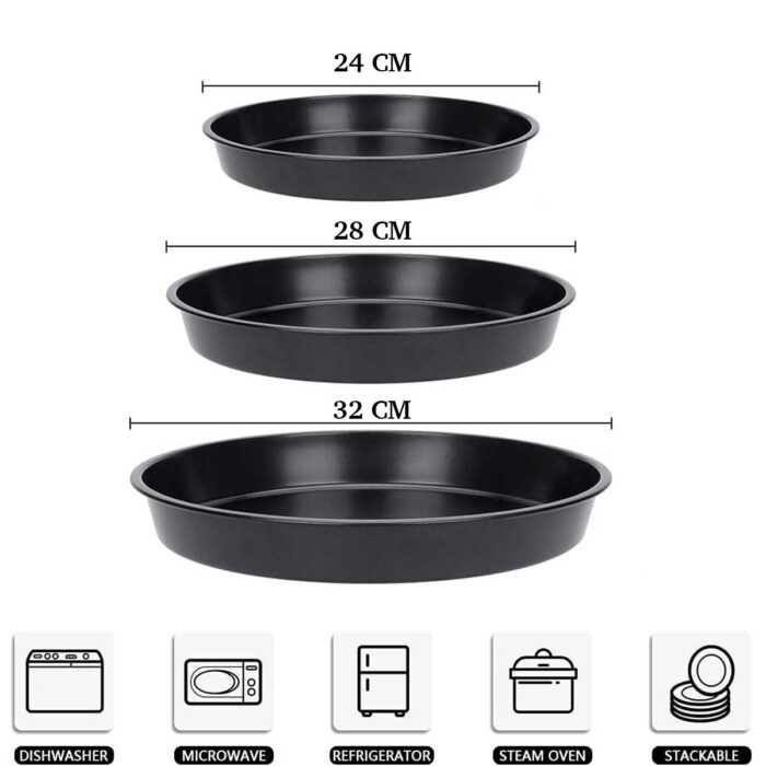 ROUND PAN SET 3TLG – Bild 2