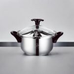 Schnellkochtopf 8L - Langlebiger Edelstahl für effizientes und professionelles Kochen - Silber – Bild 3