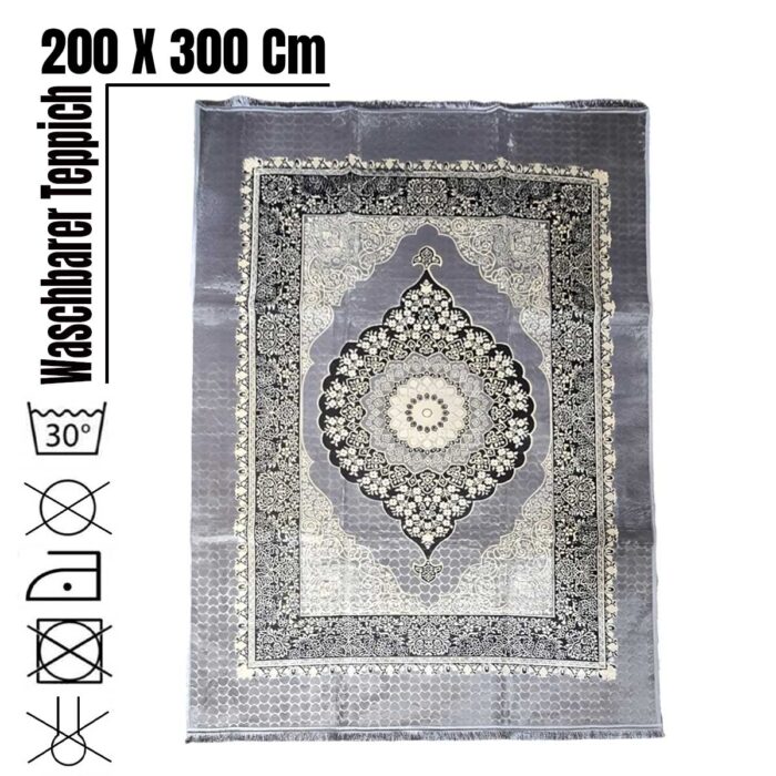 WASCHBARER TEPPICH 200X300CM – Bild 2
