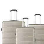 3 tlg. Reisekoffer LINE Platin Koffer Hartschalenkoffer Handgepäck Reisegepäck – Bild 3