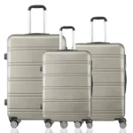 3 tlg. Reisekoffer LINE Platin Koffer Hartschalenkoffer Handgepäck Reisegepäck